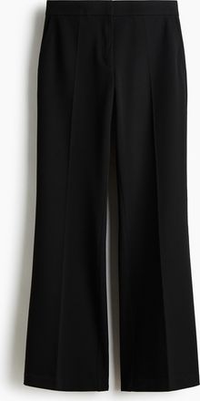 H&M Elegante ausgestellte Hose - Schwarz