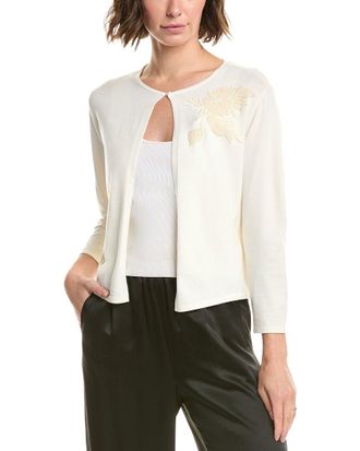 Kay Unger Carson Embellished Cardigan
