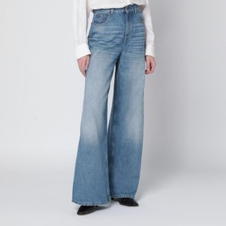 Chlo&eacute; Jeans a gamba larga e vita alta Dream Blu