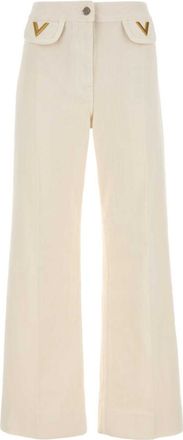 Valentino Ivory Denim Jeans