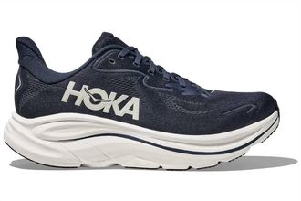 Hoka One One Mens Clifton 10 Shoes In Navy / White
