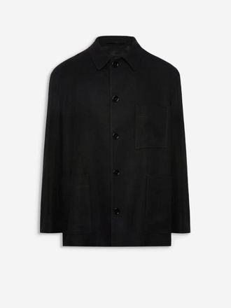 Lardini Wool Shirt Jacket