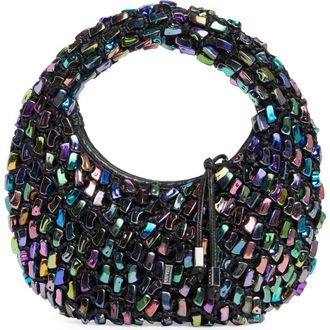 Staud Reef Beaded Bag in Black at Nordstrom