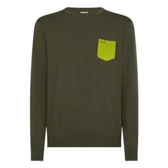 Sun 68 Uomo, Maglie, Verde, L, new