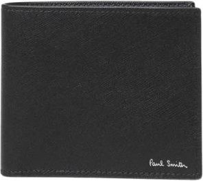 Paul Smith Bifold Portemonnee Klassieke Stijl - Heren - Portefeuilles - Zwart - ONE Size - Leer - Accessoires