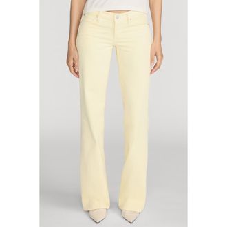 Frame Denim x Amelia Gray The Gray Relaxed Bootcut Jeans in Limoncello at Nordstrom, Size 29
