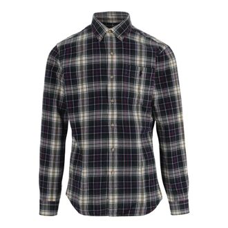Polo Ralph Lauren Cotton Checkered Shirt - Heren - Casual Overhemden - Veelkleurig - S - Katoen - Overhemden