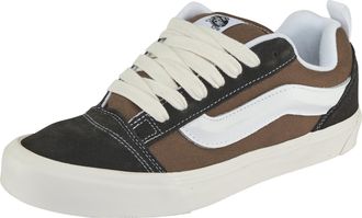 Vans Sneaker VANS Knu Skool, Damen, Gr. 38,5, braun, braun, Leder, Textil, Schuhe Sneaker, unisex