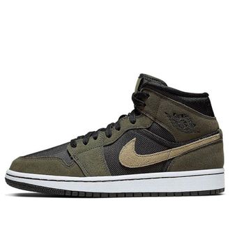 Air Jordan (WMNS) Air Jordan 1 Mid Olive BQ6472-030
