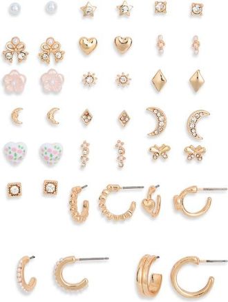 BP. Set of 20 Assorted Earrings in Multi at Nordstrom