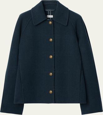 Burberry Brilley Wool Shirt Jacket