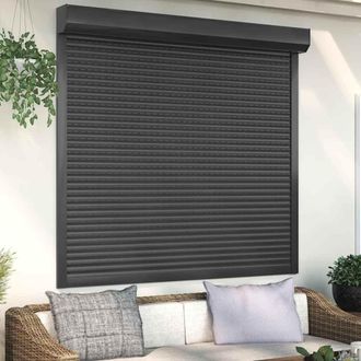 Berkfield Home Roller Shutter Aluminium 160x150 cm Anthracite