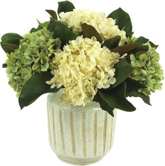 Creative Displays Inc. Handmade Faux Hydrangea Centerpiece