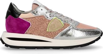 Philippe Model Sneakers Tropez Haute Running - Dames - Sneakers - Veelkleurig - 40 EU - Su&egrave;de - Schoenen