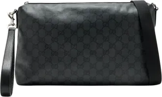 Gucci Black Essence Medium Crossbody Bag