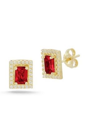 Glaze Jewelry 14k Gold Plated Silver Cluster Stud Earrings at Nordstrom Rack