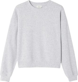 American Vintage Felpa Evona con spalle basse - Grigio