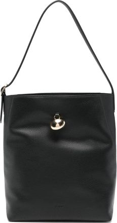 Cafun&eacute; Drop Hobo shoulder bag - women - Calf Leather - One Size - Black