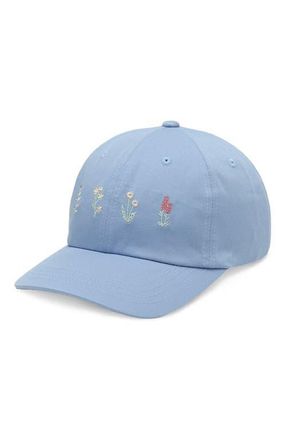 tentree Spring Flora Peak Hat in Lakeside Blue/white Oak at Nordstrom