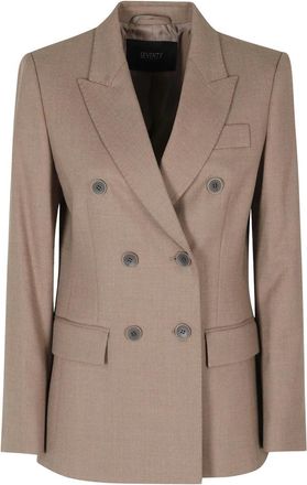 Seventy Woljas - Dames - Blazers - Bruin - M - Wol - Jassen