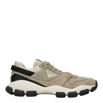Prada Dames, Schoenen, Beige, Maat: 38 1/2 EU