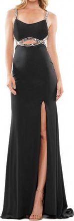 Colors Dress Womens Prom Dress In Black