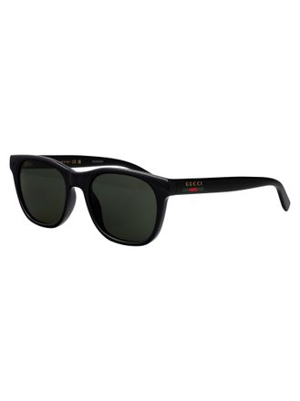 Gucci Mens Sunglasses Black Injected Black-Black-Grey Black/black/grey