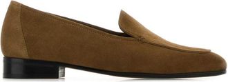The Row Brown Slip On Loafers