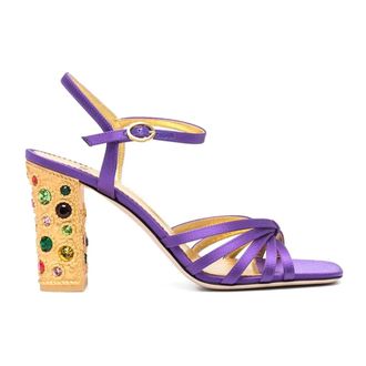 Valentino Garavani High Heel Sandals, female, Purple, 5 UK, Sandalo