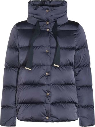 Herno New Blue Quilted Parka