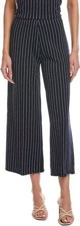 Nic+Zoe NIC+ZOE Petite Destination Stripe Wide-Leg Knit Pant