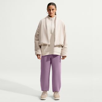 Nike Womens 24.7 ImpossiblySoft Dri-FIT High-Rise Jogger Pants in Purple | IQ1033-536