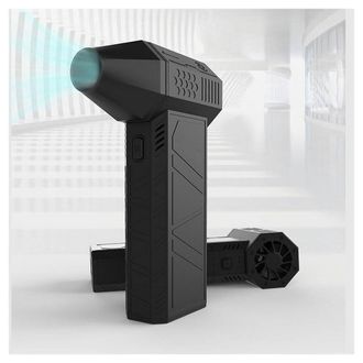 Trade Shop Trade Shop - Mini Ventilatore Portatile A Batterie Ricaricabile Potente Super Getto Di Aria
