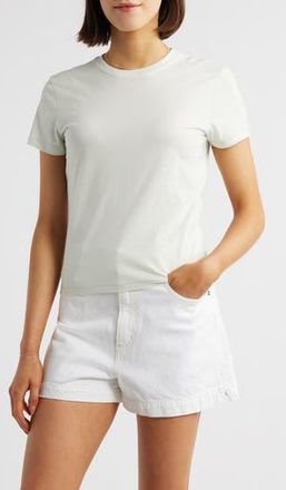 Frame Denim Baby Tee in Soft Mint at Nordstrom Rack, Size Xx-Small