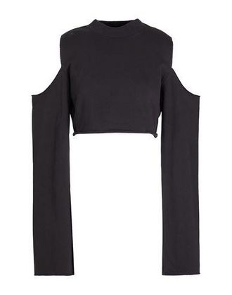 8 by YOOX ORGANIC COTTON SHOULDER CUT-OUT SWEATSHIRT