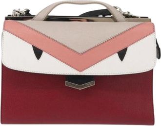 Fendi Pre-owned Handbags, female, Multicolor, Size: ONE SIZE Pre-owned Leather Handbag