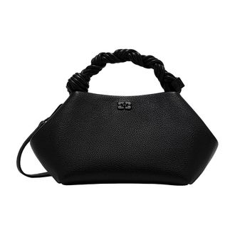 Ganni Dames, Tassen, Zwart, Maat: ONE Size Leer