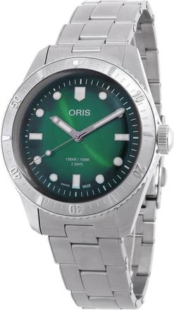 Oris Divers Sixty-Five Automatic Green Dial Watch 01 400 7774 4057-07 8 19 18