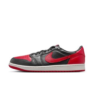 Nike Jordan Mens Air Jordan 1 Retro Low OG Banned Shoes in Black | IW6276-001