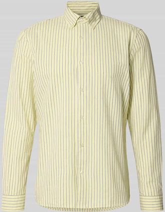 Mc Neal Slim Fit Freizeithemd aus reiner Baumwolle in Hellgelb, Gr&ouml;&szlig;e XXXL