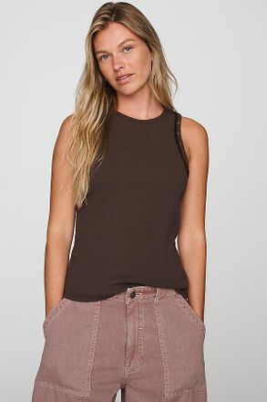 Pilcro Frayed Grommet Tank Top