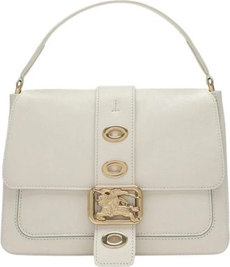 Burberry Small Rider Bag - Dames - Handtassen - Beige - ONE Size - Su&egrave;de - Tassen