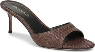 Veronica Beard Tia Slide Sandal in Espresso at Nordstrom, Size 7