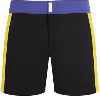 Vilebrequin Merle Color Block Zwemshorts - Heren - Strandmode - Zwart - M - Badmode