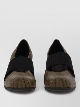 Uma Wang leather ballerina shoes
