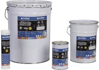 cofan Cofan Grasa Negra Litio+molibdeno Envase 20 Kg, Excelente Relaci&oacute;n Calidad Y Rendimiento. Apta Para Mecanismos De Cobre Y Sus Aleaciones. Excelente Bo