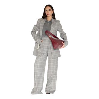 Mar De Margaritas Donna, Pantaloni, Grigio, M, new