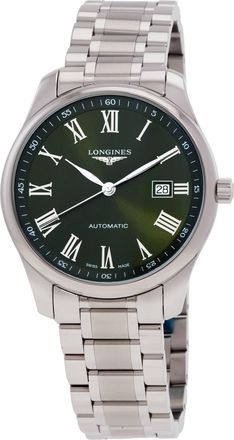 Longines Master Automatic Green Dial Mens Watch L2.893.4.09.6