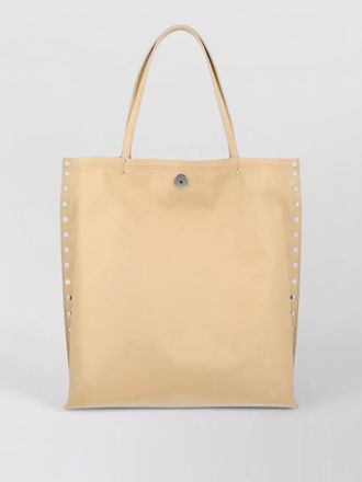 Zanellato studded tote bag top handles design