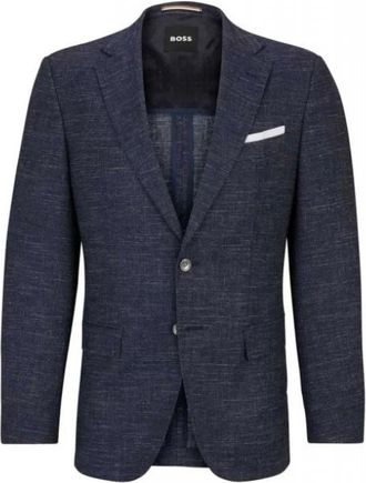 HUGO BOSS Hombre, Chaquetas, Azul, Talla: 5XL